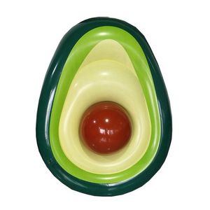 Şişme avokado havuz şamandıra topu ile su eğlence büyük Blow Up yaz plaj yüzme sal - Product Image 3