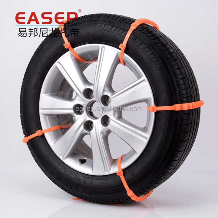 Nylon Snow Chain Tire Traction Zip Ties Sgs Ce Rohs Reach Buy Snow