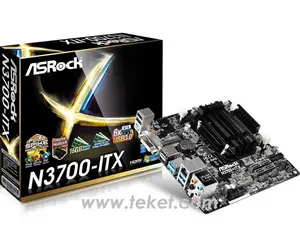 Asrock MINI-ITX 主机板 Intel Pentium N3700 2.4 Ghz 含 Intel HD 图形 N3700-ITX 风扇