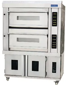 Prodotti da forno Laboratorio di Attrezzature Da Forno Elettrico A Convezione Forno Commerciale Con Cella di Fermentazione