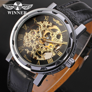 <span class=keywords><strong>Montre</strong></span> <span class=keywords><strong>Homme</strong></span> T-Winner Mécanique Squelette Fabrication Chine Relojes Hombre Pas Cher - Product Image 2