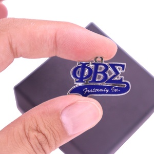 Articles grecs Société Association Symbole Fondé 1914 Lettre Grecque Phi Beta Sigma Charme Fraternité Pendentifs pour la Fabrication de Bijoux - Product Image 2