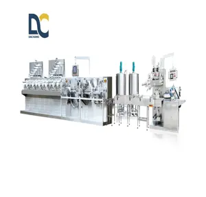 DCW-4300 chất lượng Cao nhỏ gọn Full-tự động em bé mô ẩm ướt khăn lau ướt making machine (30-120 cái/gói)