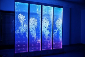 2020 nouveau produit H79 "numérique programmé danse bulle mur eau bulle panneau LED écran diviseur vente de l'usine - Product Image 3