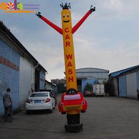 Bonhomme de ciel gonflable ondulé promotion, modèle de voiture, danseuse de ciel pour la publicité