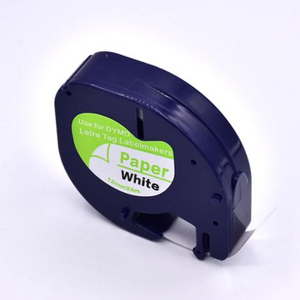PUTY étiquette bande LT 91200 12 mmblack sur blanc <span class=keywords><strong>dymo</strong></span> Letratag étiquette <span class=keywords><strong>machine</strong></span> 91200 - Product Image 3