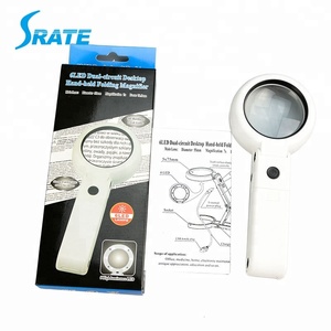 USB LED照明纹身7X放大镜led灯折叠桌面放大镜玻璃镜头 - Product Image 4
