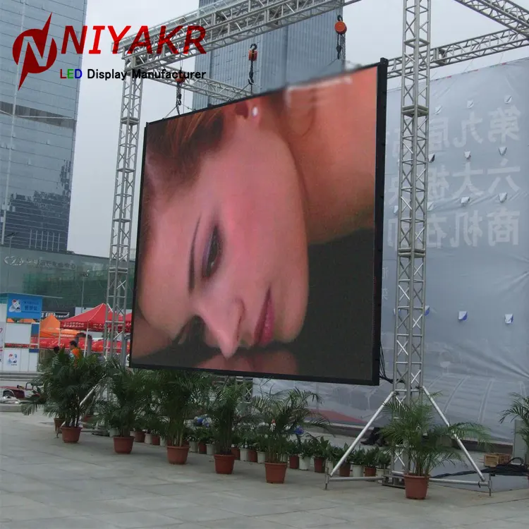 shenzhen high brightness video led screen outdoor p4 p5 p6 p8 p3.91 p4.81 led display stage panel board for rental