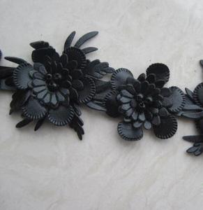 Bán Buôn DIY Hot 5Cm Cổ Áo Phụ Kiện Handmade Phụ Kiện Ngọc Trai Ren Đính Cườm Trang Trí Da Ren Hoa Trims - Product Image 3