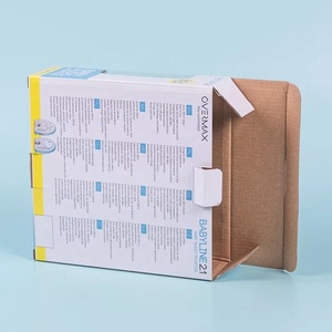 Dossiers <span class=keywords><strong>en</strong></span> <span class=keywords><strong>carton</strong></span> ondulé rectangulaires brillants avec pelliculage mat et fermeture magnétique, <span class=keywords><strong>en</strong></span> matériaux recyclés, pour jouets et appareils photo grand public - Product Image 3