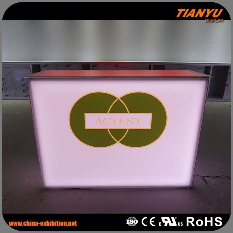 100% Bonne Rétroaction OEM Service Stand D'exposition Table de Promotion