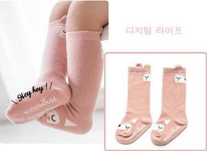 Collants en tricot unisexe pour bébé fille et garçon, leggings avec chaussettes antidérapantes - Product Image 4
