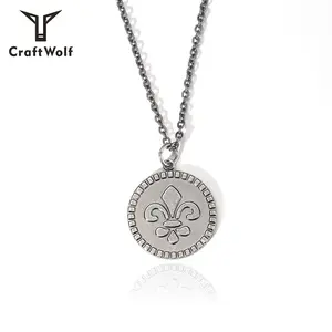 Craft Wolf Women Men Ladies Accessories Custom Jewelry Necklace