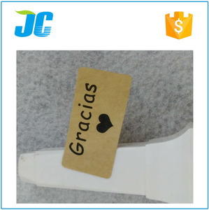 Adhesivo de Papel Kraft en Forma de <span class=keywords><strong>Corazón</strong></span> Personalizadas <span class=keywords><strong>Gracias</strong></span> Pegatina Del Sello - Product Image 2
