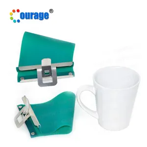 High quality 12oz silicone mug wrap sublimation clamp for mug transfer printing machine