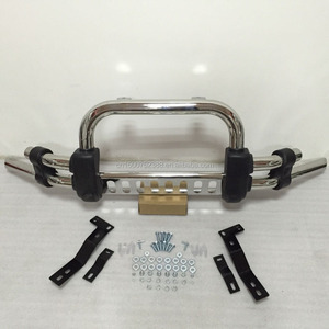 Protector de <span class=keywords><strong>parrilla</strong></span> de acero inoxidable de 3 "con placa de skit para HILUX REVO 2015 + - Product Image 1