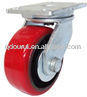Roda resistente de caster forjada de aço super resistente (HD1000-1500), preço de fábrica, caster de ferro - Product Image 2