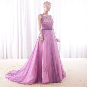 RSM66193 moldeado Sin Mangas cuello redondo vestido de verano 2016 de venta del fabricante rhinestone vestido de <span class=keywords><strong>fiesta</strong></span> - Product Image 2