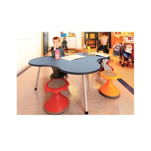 Forma do Enigma da Faculdade Escola Professor personalizado Altura Fixa Treinamento Atividade Mesa Mobiliário Escolar - Product Image 2
