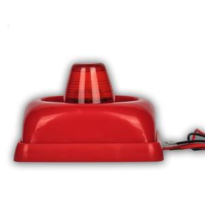 Oferta de fábrica de alto volumen de 12V voltios 150Db la sirena de alarma con luz estroboscópica Mini fuego sirena de alarma de cuerno