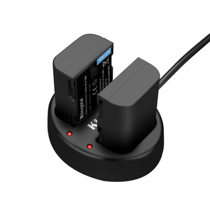 แบตเตอรี่ลิเธียมไอออน KingMa DMW-BLF19 สำหรับกล้อง Lumix <span class=keywords><strong>DMC</strong></span>-GH3 GH3A <span class=keywords><strong>GH4</strong></span> พร้อมที่ชาร์จคู่ - Product Image 2