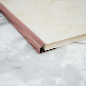 Factory Direct Gold Aluminium T Shape Flexible Ceramic Tile Trim Profile