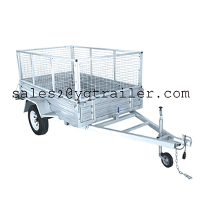 Remorque à benne basculante standard <span class=keywords><strong>5x3</strong></span> 6x4 7x5 8x6 10x6 avec cage - Product Image 5