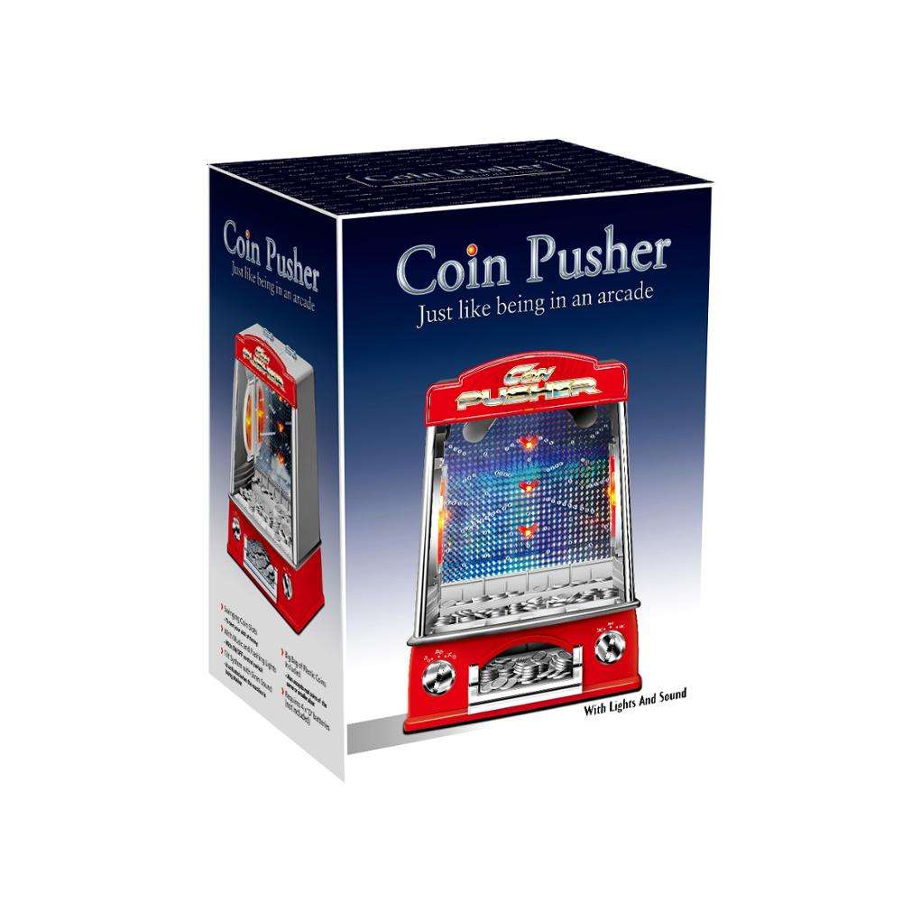 电池供电的街机投币器新奇桌面老虎机，具有灯光和声音效果| Alibaba.com