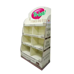 Point of Purchase Cardboard Honey Display, Paper Product Display for Honey