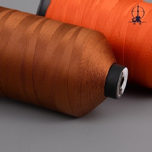 High Tenacity 100% Polyester Bonded Sewing Thread Leather Craft Bonded Polyester Thread Tex 45 Tex 70 - Product Image 3