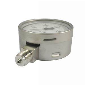 オールステンレス製<span class=keywords><strong>Mbar</strong></span>低圧カプセル圧力計 - Product Image 3