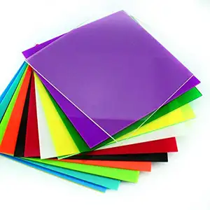 8x4 feet 1mm,2mm,3mm,4mm,5mm color clear acrylic sheet