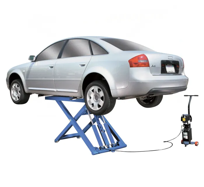 JLY280 แบบพกพารถเคลื่อนย้ายได้รอกลิฟท์ที่ใช้ automotive scissor ลิฟท์สำหรับขาย