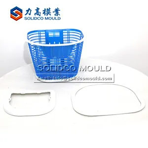 Plastic Basket Mould Supplier Plastic Injection Hot-sell Bicycle Basket Mould Made In Taizhou