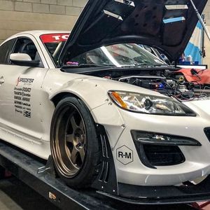 Tấm Chắn Bùn Trước Bằng Sợi Thủy Tinh Cho Xe Mazda RX8 SE3P RB + Vạt Bùn Sợi Thủy Tinh 50Mm - Product Image 6