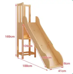 Детская двухъярусная кровать, цельная деревянная мебель для спальни, складной диван, двойная кровать для детей с лестницей