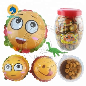 Huevo de chocolate en forma de hamburguesa, juguete sorpresa de buen <span class=keywords><strong>precio</strong></span>, halal - Product Image 1