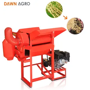 DAWN AGRO Multiple Crop Thresher Paddy Rice Wheat Threshing Machine Sorghum Millet Thresher Equipment