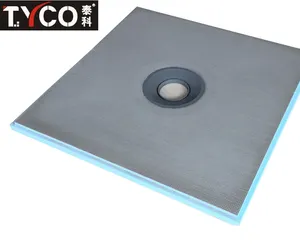 Vente en gros chine plateau profond 900x900 plateau de <span class=keywords><strong>douche</strong></span> carré Drain de bain <span class=keywords><strong>Angle</strong></span> de vidange Min 2% - Product Image 1