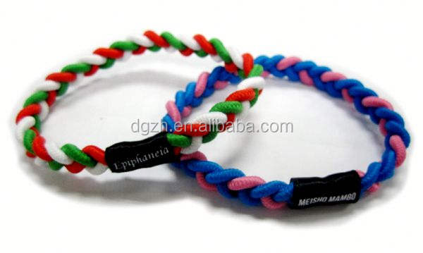 Elastic Bracelets Hand Made Sennit Writ Strap Hair Elastic Tie