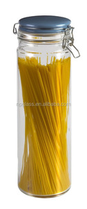 Grands pots de rangement pour cookies, olive, en verre, Transparent - Product Image 3