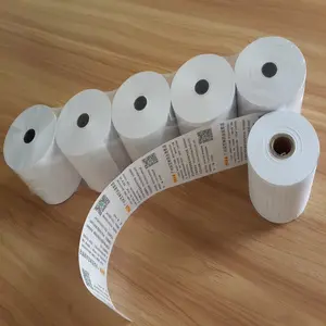 Rolos de papel da posição térmica impressa do preço barato