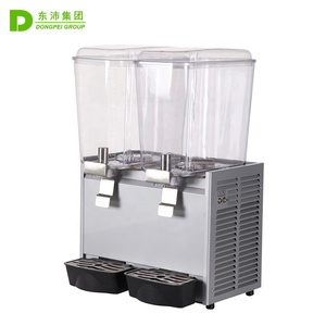 <span class=keywords><strong>Dispensador</strong></span> de <span class=keywords><strong>Bebidas</strong></span> Frías Comercial de Acero Inoxidable / Máquina Enfriadora de Jugos / <span class=keywords><strong>Dispensador</strong></span> de Jugos de 2 Tanques - Product Image 2