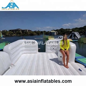 Lớn Aqua <span class=keywords><strong>Fun</strong></span> Park Vui Chơi <span class=keywords><strong>Inflatable</strong></span> Floating <span class=keywords><strong>Slide</strong></span>/<span class=keywords><strong>Inflatable</strong></span> Leo Nước Trượt Để Bán - Product Image 5