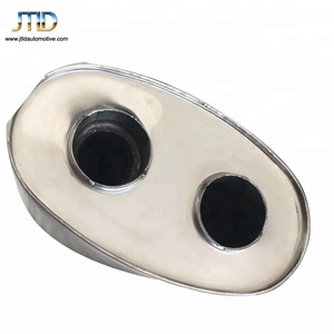 JTLD Silencieux d'échappement universel en acier inoxydable de 1,5 mm d'épaisseur avec garantie d'un an - Prix bas - Product Image 5