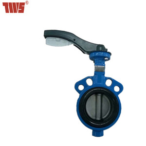 DN100-PN10/16 katup Wafer kursi berlapis karet - Product Image 6