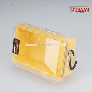 <span class=keywords><strong>เคส</strong></span>พลาสติกใสซูนามิ ไมโคร ซีรีส์ พร้อมฝาปิดใสและคาราไบเนอร์ สำหรับโทรศัพท์, บัตรประชาชน, บัตรธนาคาร, เครื่องเล่น MP3 - Product Image 5