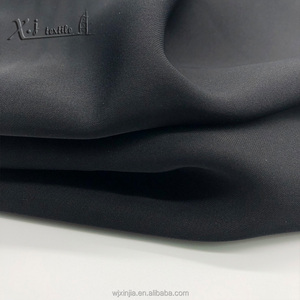 Abaya Abaya 25 Yard Nada 100% Originale nida Tessuto in Nero Formale - Product Image 1