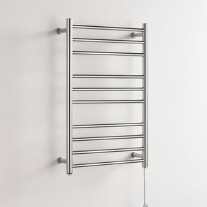 <span class=keywords><strong>Radiateur</strong></span> électrique chauffant en acier inoxydable, avec minuterie, pour serviettes <span class=keywords><strong>de</strong></span> <span class=keywords><strong>bain</strong></span>, chromé, 2020 ml - Product Image 4