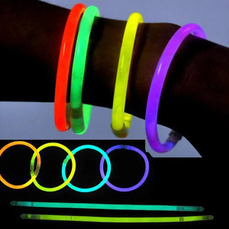 Factory directly sale 2014 promotional novelties party decorations 8" Glow stick,fluorescent bracelet china factory